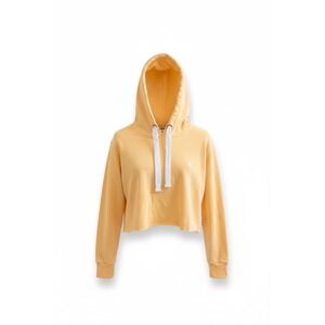 Element Cropped Hoodie Yellow XS Women's Pullover Sweatshirt Surf Skate